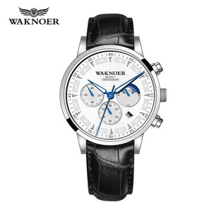 New WAKNOER Brand Watch Waterproof Wristwatch Men's Watches Relogio Masculino Watch Men Fashion Reloj Hombre Male Clock Time