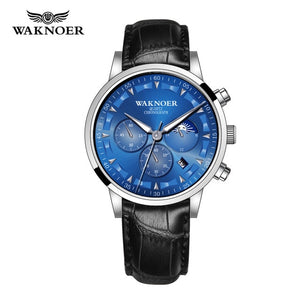 New WAKNOER Brand Watch Waterproof Wristwatch Men's Watches Relogio Masculino Watch Men Fashion Reloj Hombre Male Clock Time