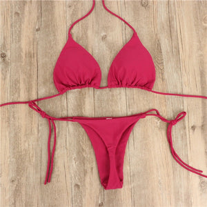 Sexy Women Bikini Brazilian Swimsuit Push-up Bra Bikini Set Two Piece Swim Suit Swimwear Beachwear Bathing Maillot De Bain Femme