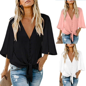 Women's Fashion Blouses 2020 Summer Shirt Loose Tunic Casual Blouse Tops Shirt Female Clothes Plus Size Women