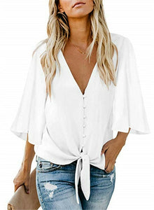 Women's Fashion Blouses 2020 Summer Shirt Loose Tunic Casual Blouse Tops Shirt Female Clothes Plus Size Women